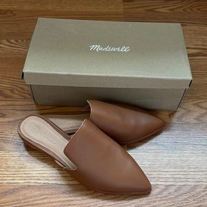 NIB Madewell Gemma mule English Saddle